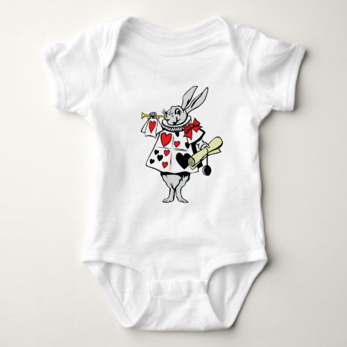 Alices Rabbit Baby Bodysuit