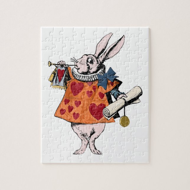 Alice's Rabbit in Wonderland Jigsaw Puzzle (Vertical)