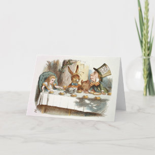 Alice's Tea Party Invitation