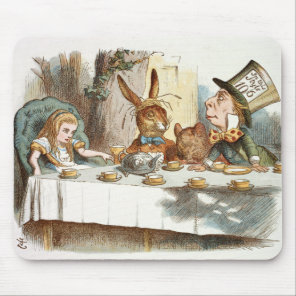 Alice's Tea Party Mouse Pad
