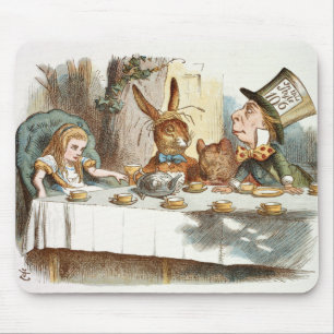 Alice's Tea Party Mouse Pad