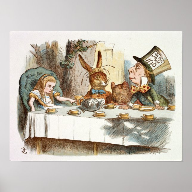 Alice's Tea Party Poster (Front)