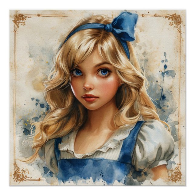 Alice's Whimsy Fantasy: Wonderland Whimsy Poster (Front)