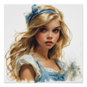 Alice's Wonderland Whimsy Delight: Wonderland Whim Poster