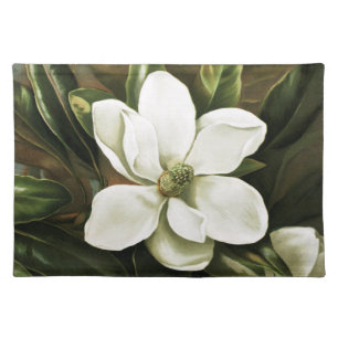 Alicia H. Laird: Magnolia Grandflora Cloth Placemat