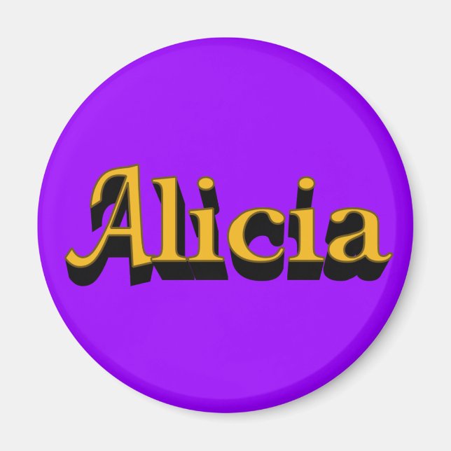 Alicia Magnet (Front)