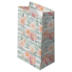 Alicia Rose Stripe Pattern Small Gift Bag