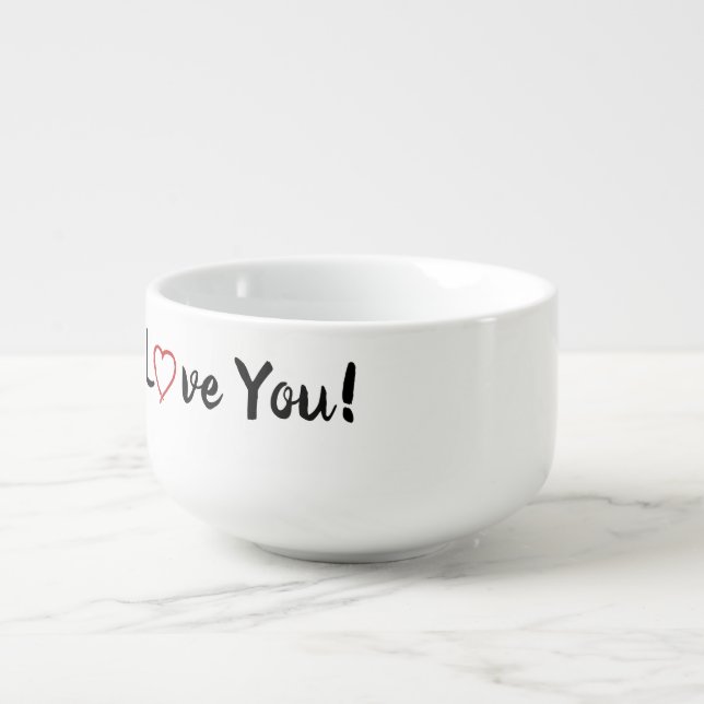 Alicia's Cerealsly Cereal Bowl! Soup Mug (Front)