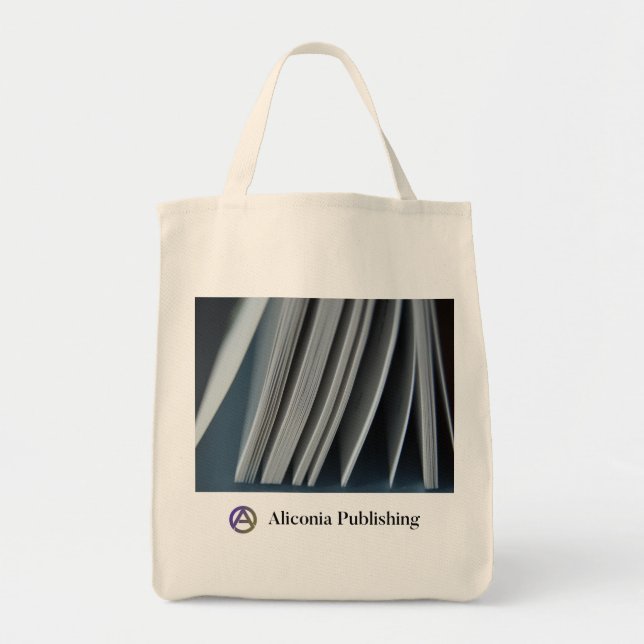Aliconia Publishing grocery tote Bag (Front)