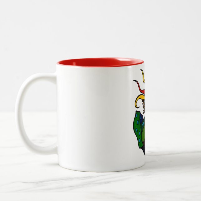 Alien 1  Two-Tone coffee mug (Left)