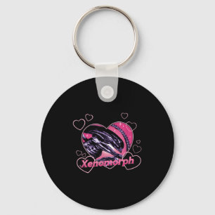 Alien 3 Valentine's Day Loving Xenomorph Heart Rtr Keychain