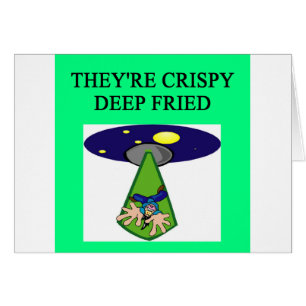 alien abduction  area 51 ufo joke cards