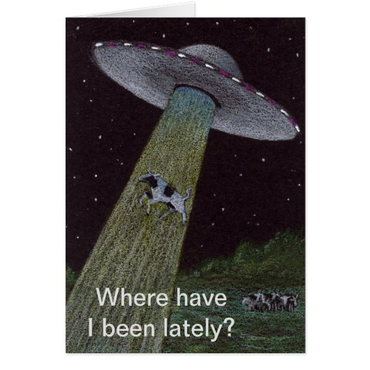 Alien Abduction Cards (Front)