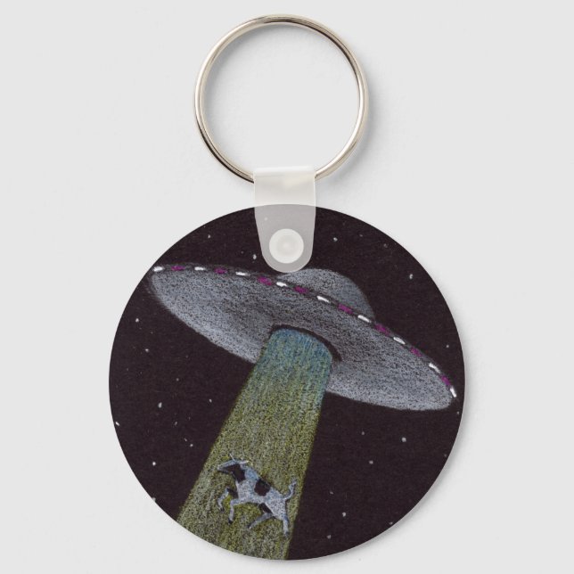 Alien Abduction Keychain (Front)
