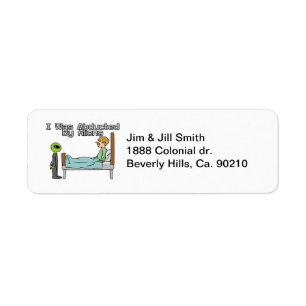 Alien Abduction Label