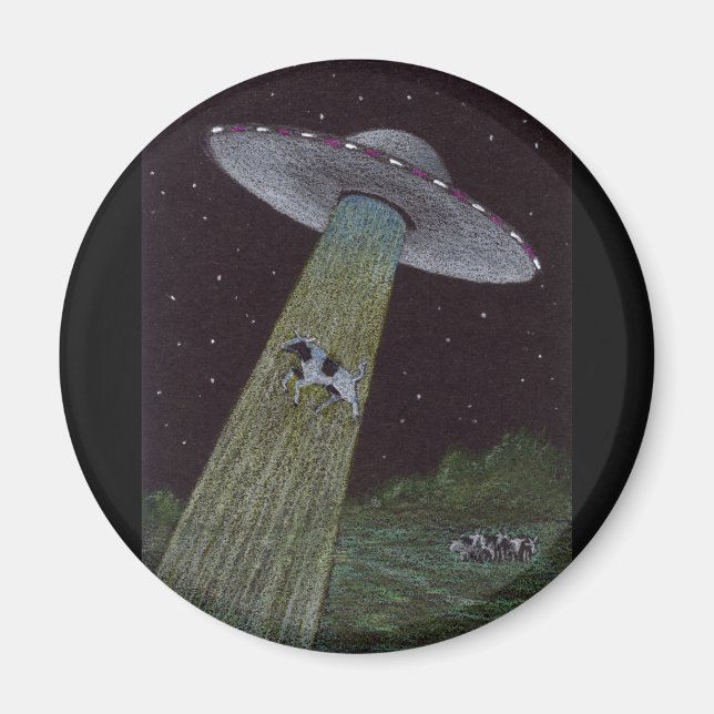 Alien Abduction Magnet (Front)