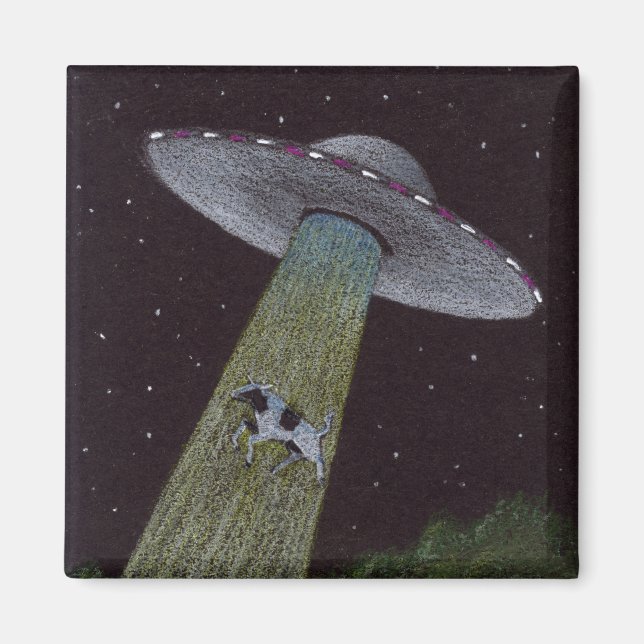 Alien Abduction Magnet (Front)