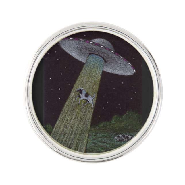 Alien Abduction Pin (Front)