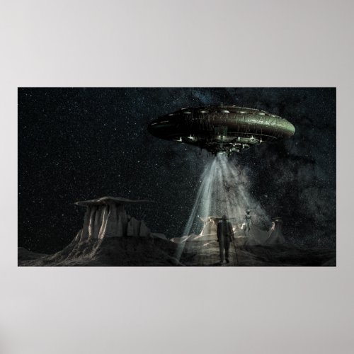 Alien abduction poster