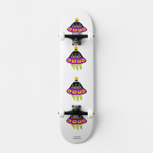 Alien Abduction Skateboard Deck