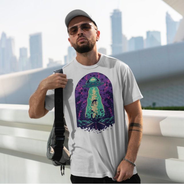 Alien Abduction Space   T-Shirt (Creator Uploaded)