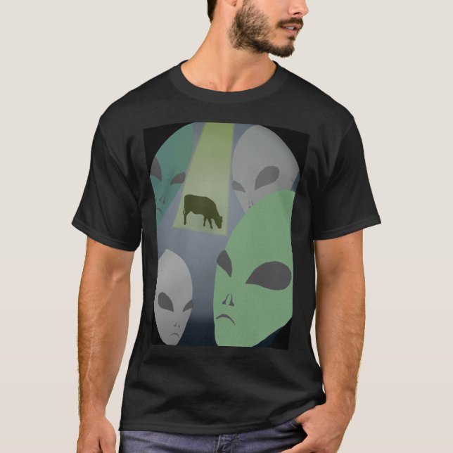 Alien Abduction T-Shirt (Front)