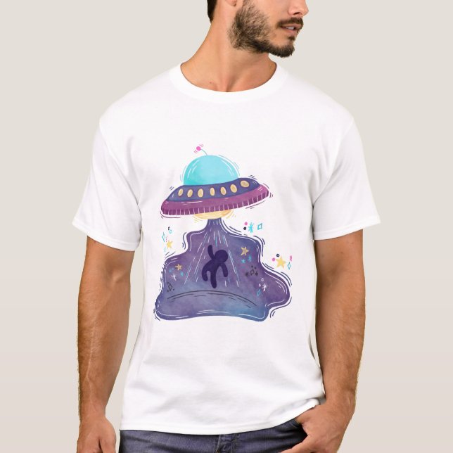 alien abduction T-Shirt (Front)