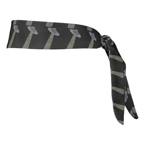 Alien Abduction Tie Headband