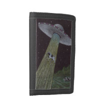 Alien Abduction Trifold Wallet Alien Abduction Trifold Wallet