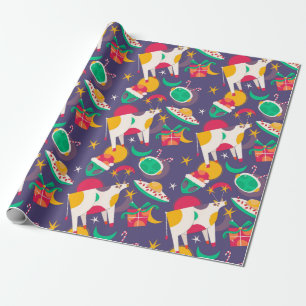 Alien Abduction Wrapping Paper