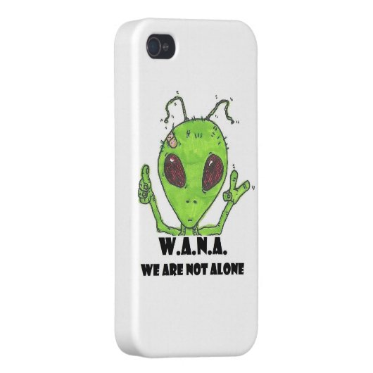 Alien Acronym iPhone Case (Back Right)