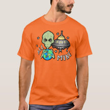 Alien All MIne Men's Basic T-Shirt