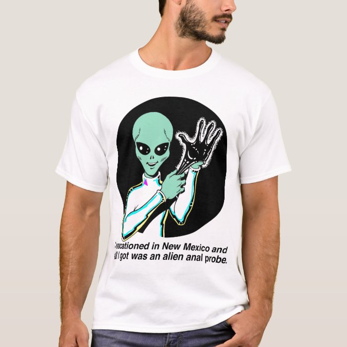 Alien Anal Probe T Shirt Zazzle 9047