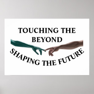 Alien and Human Poster