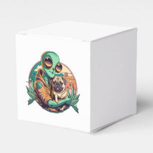 Alien and Pug Favor Boxes