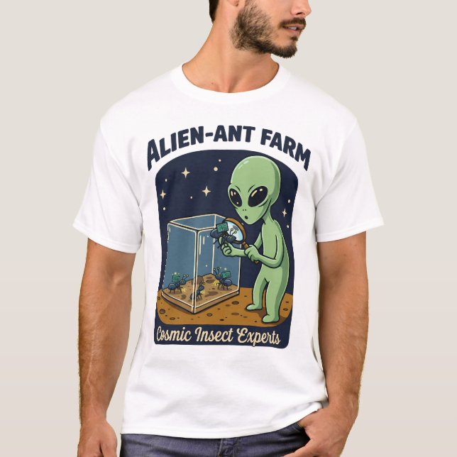 Alien-ant Farm – Cosmic Insect Experts T-Shirt (Front)