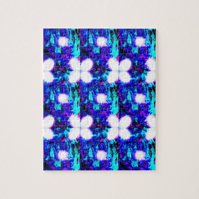 Alien aquatic life art jigsaw puzzle (Vertical)