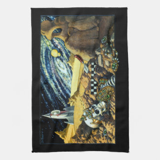 Alien Archeology Kitchen Towel