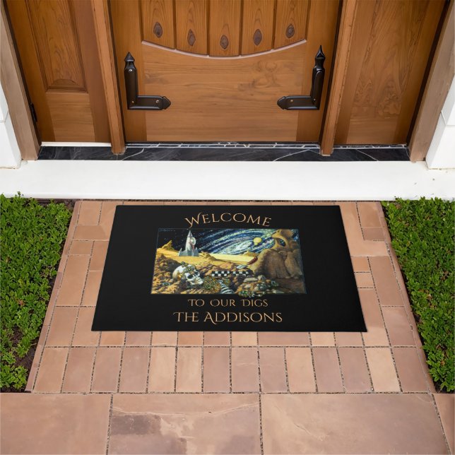 Alien Archeology Personalized Doormat (Outdoor)