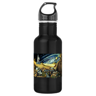 Alien Archeology Stainless Steel Water Bottle