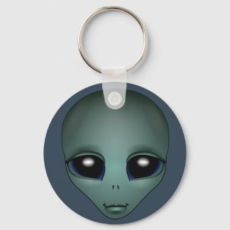 Alien Art Key Chain Extraterrestrial Gifts & Decor