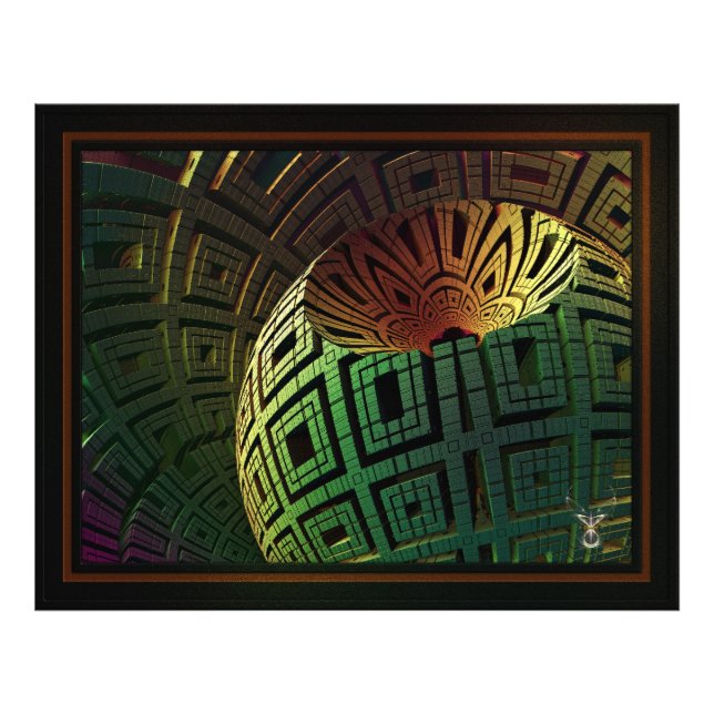 Alien Artifact by Xzendor7 Photo Print (Front)