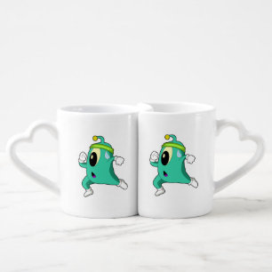 Alien as Runner Coffee Mug Set