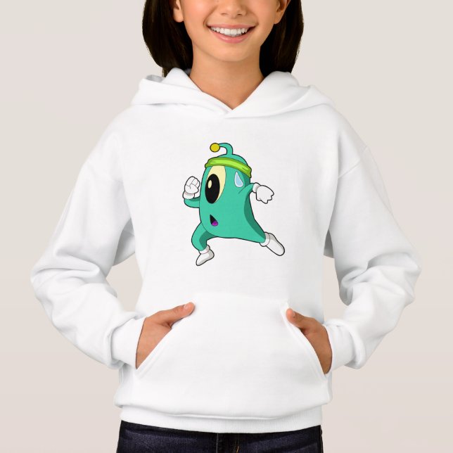 Alien as Runner Hoodie (Front)