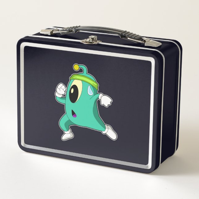 Alien as Runner Metal Lunch Box (Front)