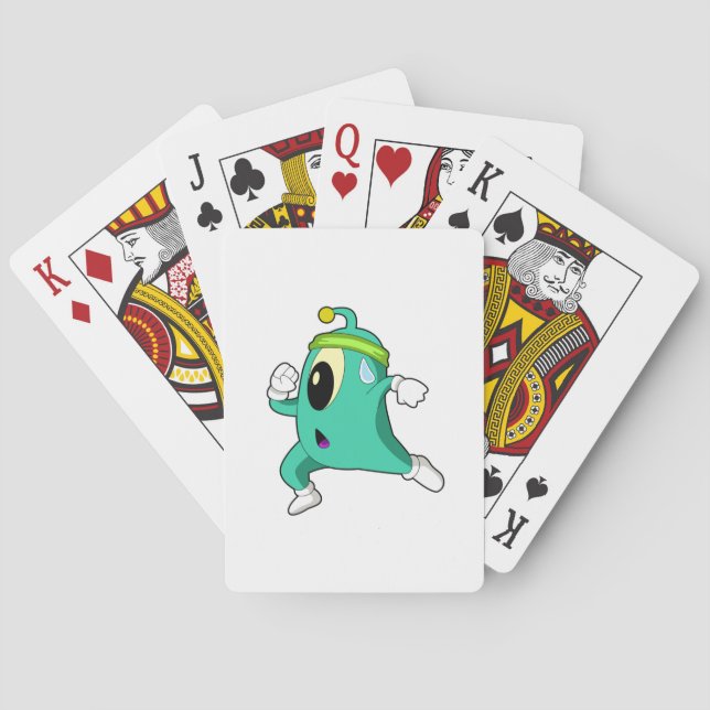 Alien as Runner Poker Cards (Back)