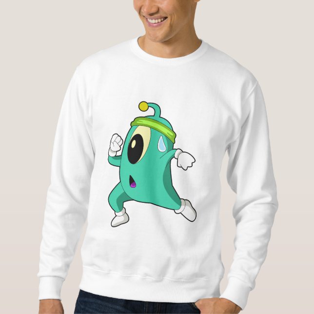 Alien as Runner Sweatshirt (Front)