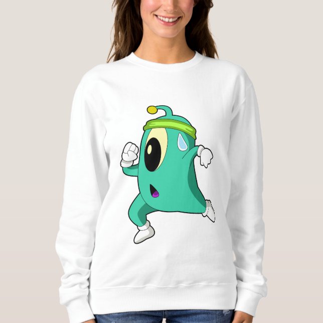 Alien as Runner Sweatshirt (Front)