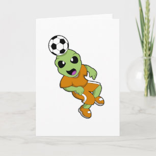 Alien at Soccer Sports Card