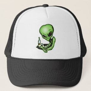 Alien At The Local Bar Trucker Hat